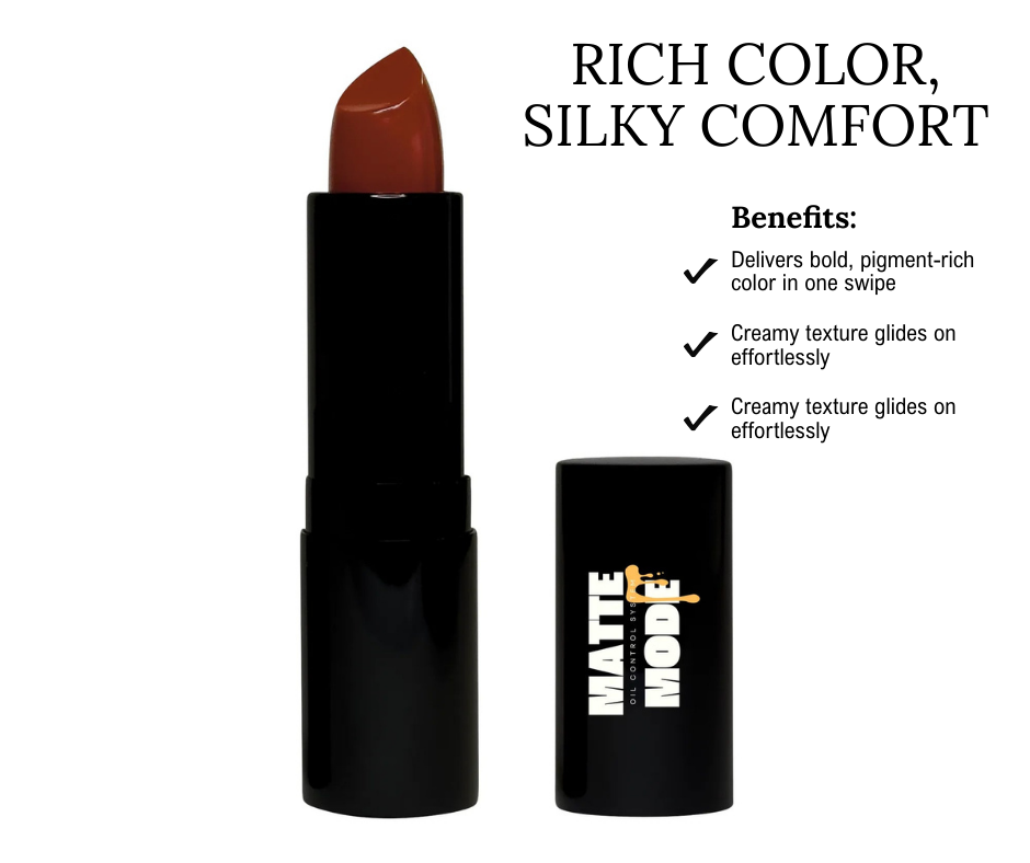 Luxury Cream Lipstick Precious - Pink | Matte Mode