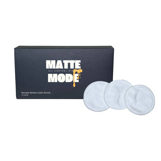 Matte Mode Reusable Bamboo Cotton Rounds - 2